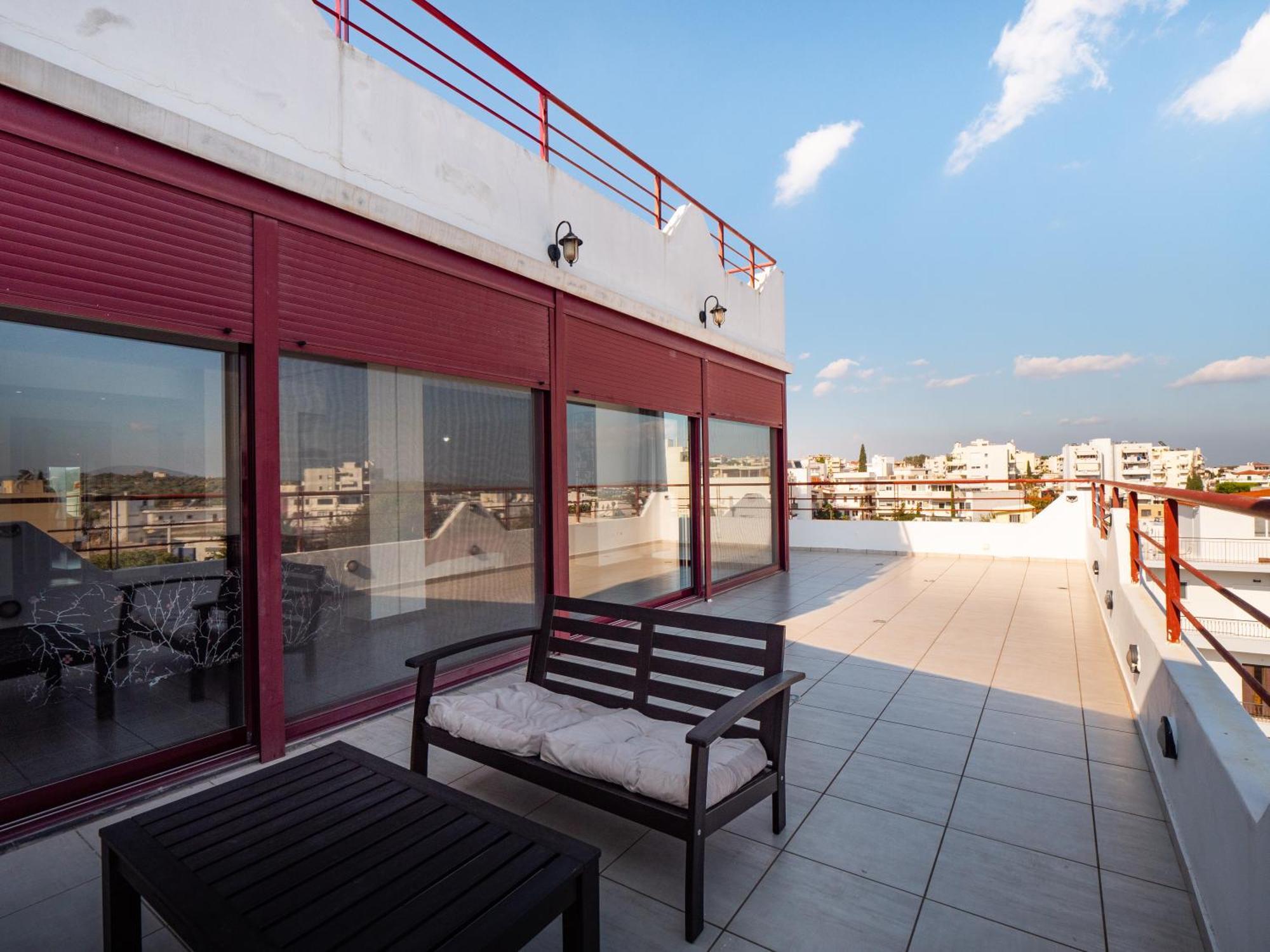 Luxury View Apartment 10Min From Athens Airport Koropíon Buitenkant foto